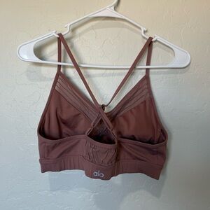 ALO Yoga Women's Tan Sports Bra